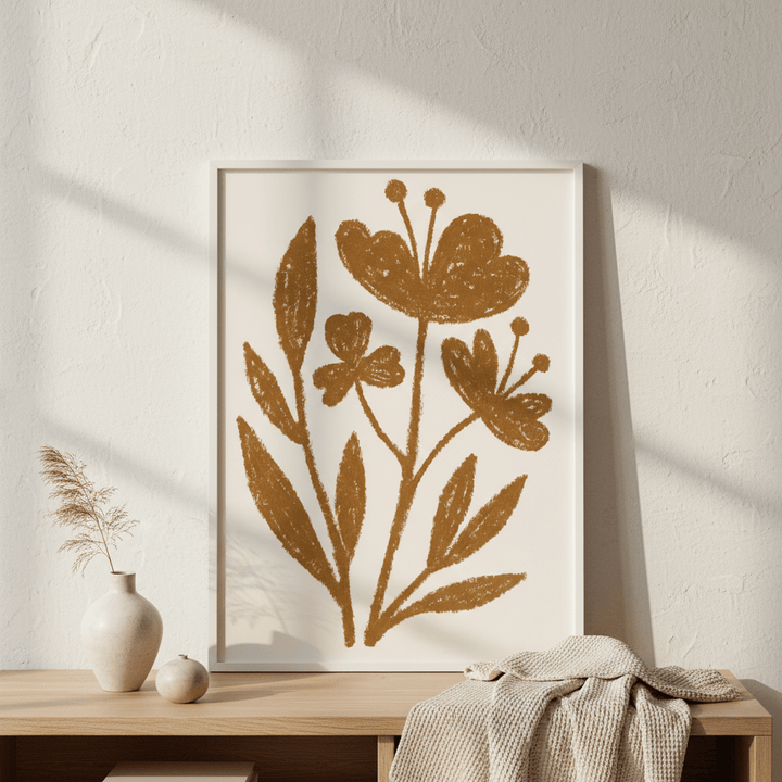 Flowers by Silvia Visscher wall - art - picture - poster