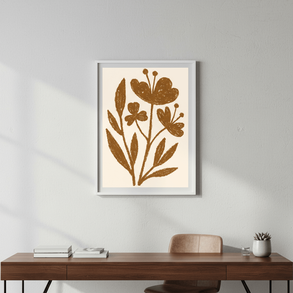 Flowers by Silvia Visscher wall - art - picture - poster