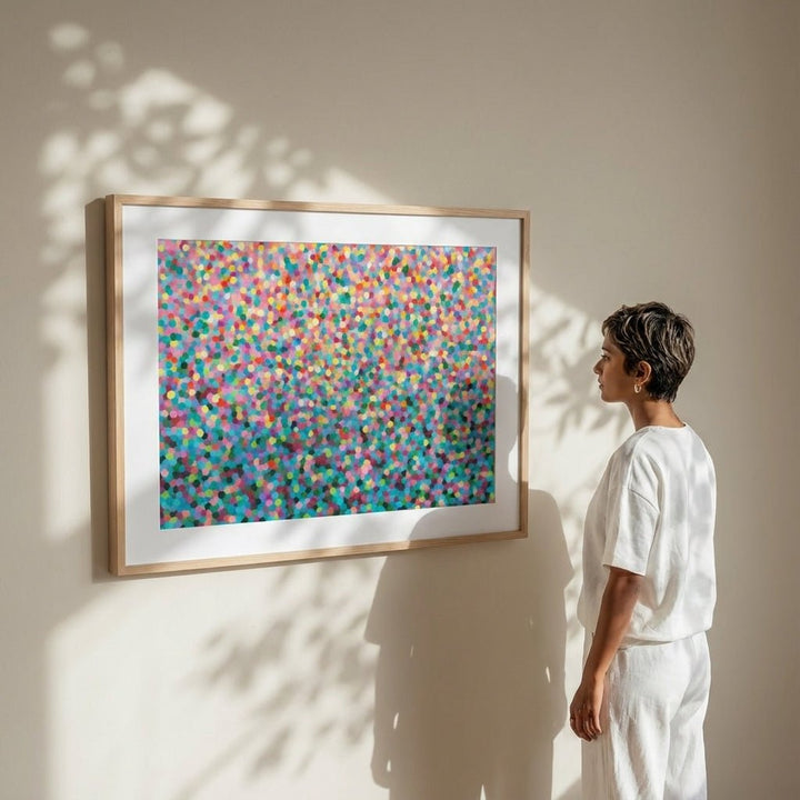 Flowers Landscape by Katherine Spiller wall - art - picture - poster