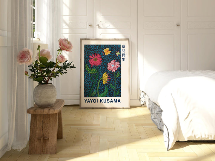 Flowers Wall Art by Yayoi Kusama - Style My Wall