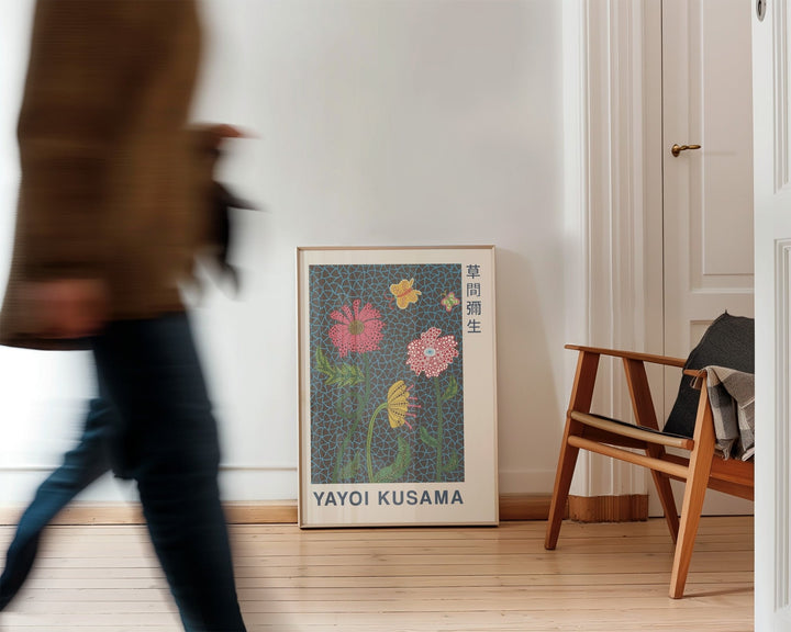 Flowers Wall Art by Yayoi Kusama - Style My Wall