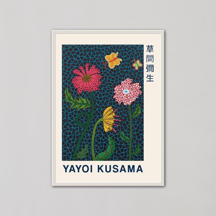 Flowers Wall Art by Yayoi Kusama - Style My Wall