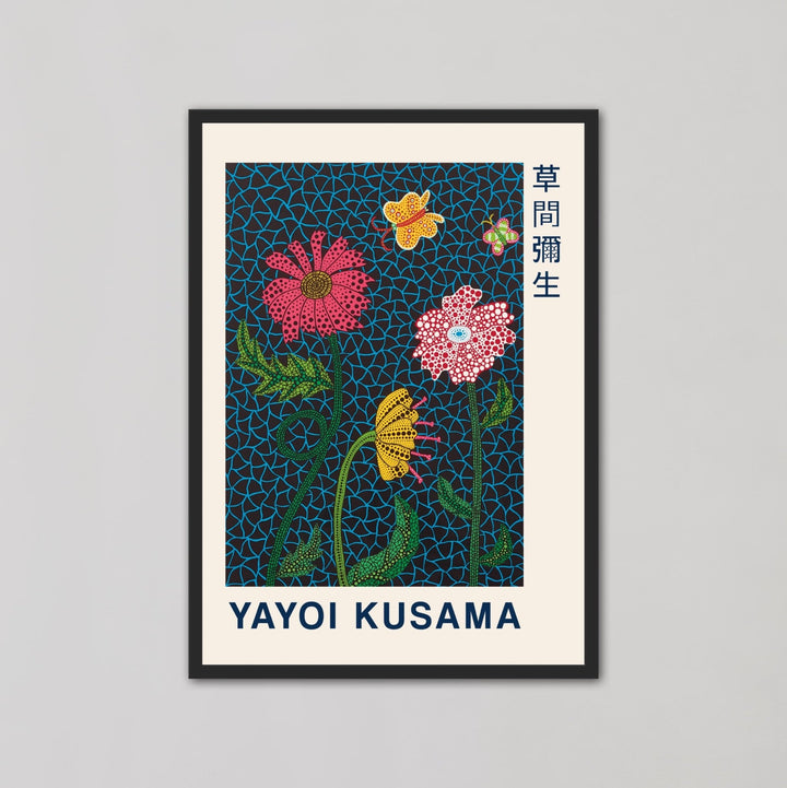 Flowers Wall Art by Yayoi Kusama - Style My Wall