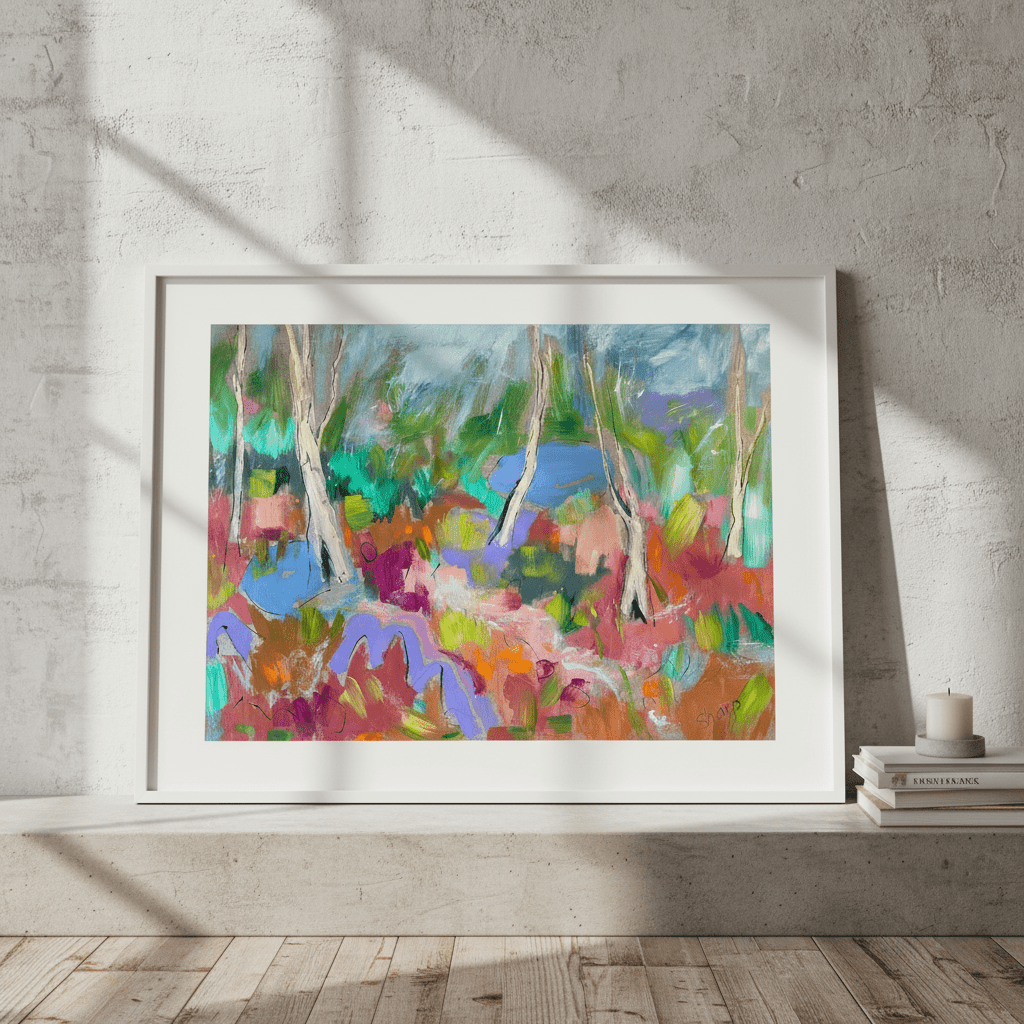 Forest by Angela Hawkey wall - art - picture - poster