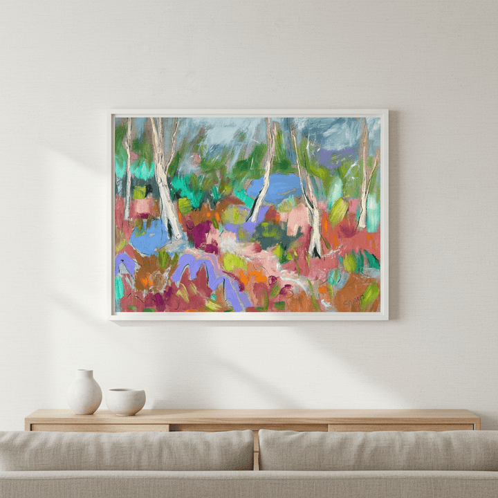 Forest by Angela Hawkey wall - art - picture - poster