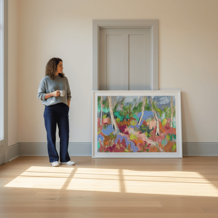 Forest by Angela Hawkey wall - art - picture - poster