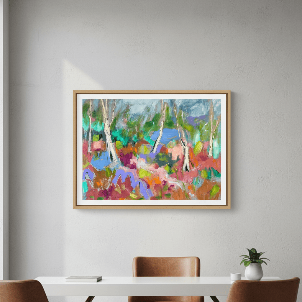 Forest by Angela Hawkey wall - art - picture - poster