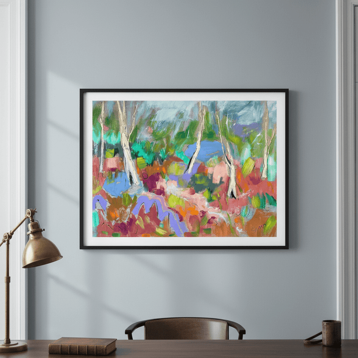 Forest by Angela Hawkey wall - art - picture - poster