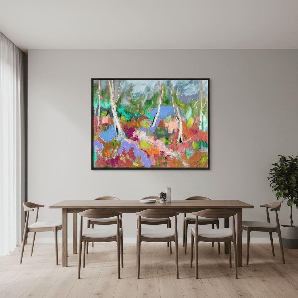 Forest by Angela Hawkey wall - art - picture - poster