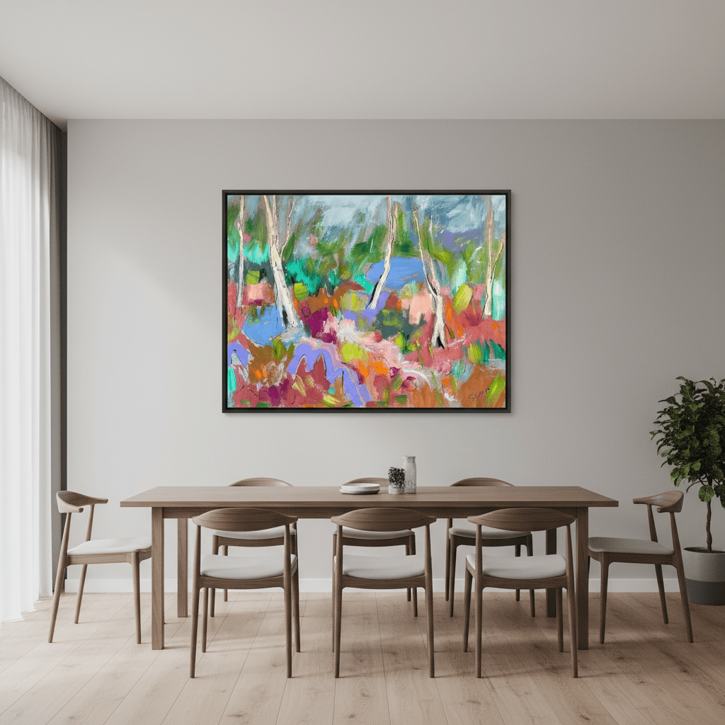 Forest by Angela Hawkey wall - art - picture - poster