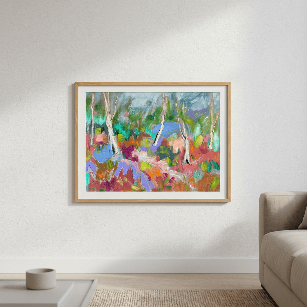 Forest by Angela Hawkey wall - art - picture - poster