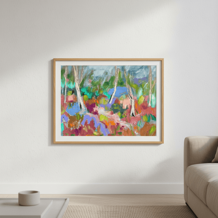 Forest by Angela Hawkey wall - art - picture - poster
