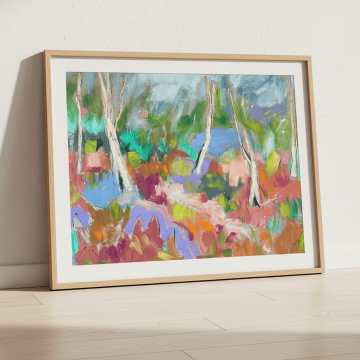 Forest by Angela Hawkey wall - art - picture - poster