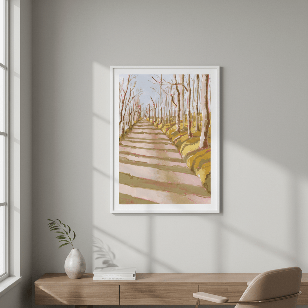 Forest Path by Lucrecia Caporale wall - art - picture - poster