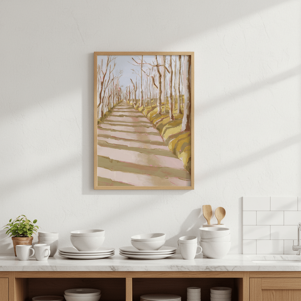 Forest Path by Lucrecia Caporale wall - art - picture - poster