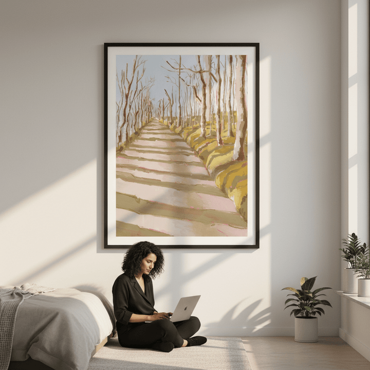 Forest Path by Lucrecia Caporale wall - art - picture - poster