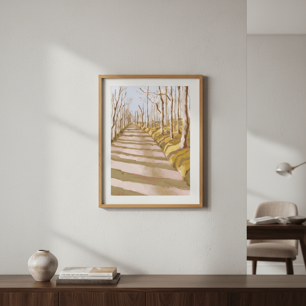 Forest Path by Lucrecia Caporale wall - art - picture - poster
