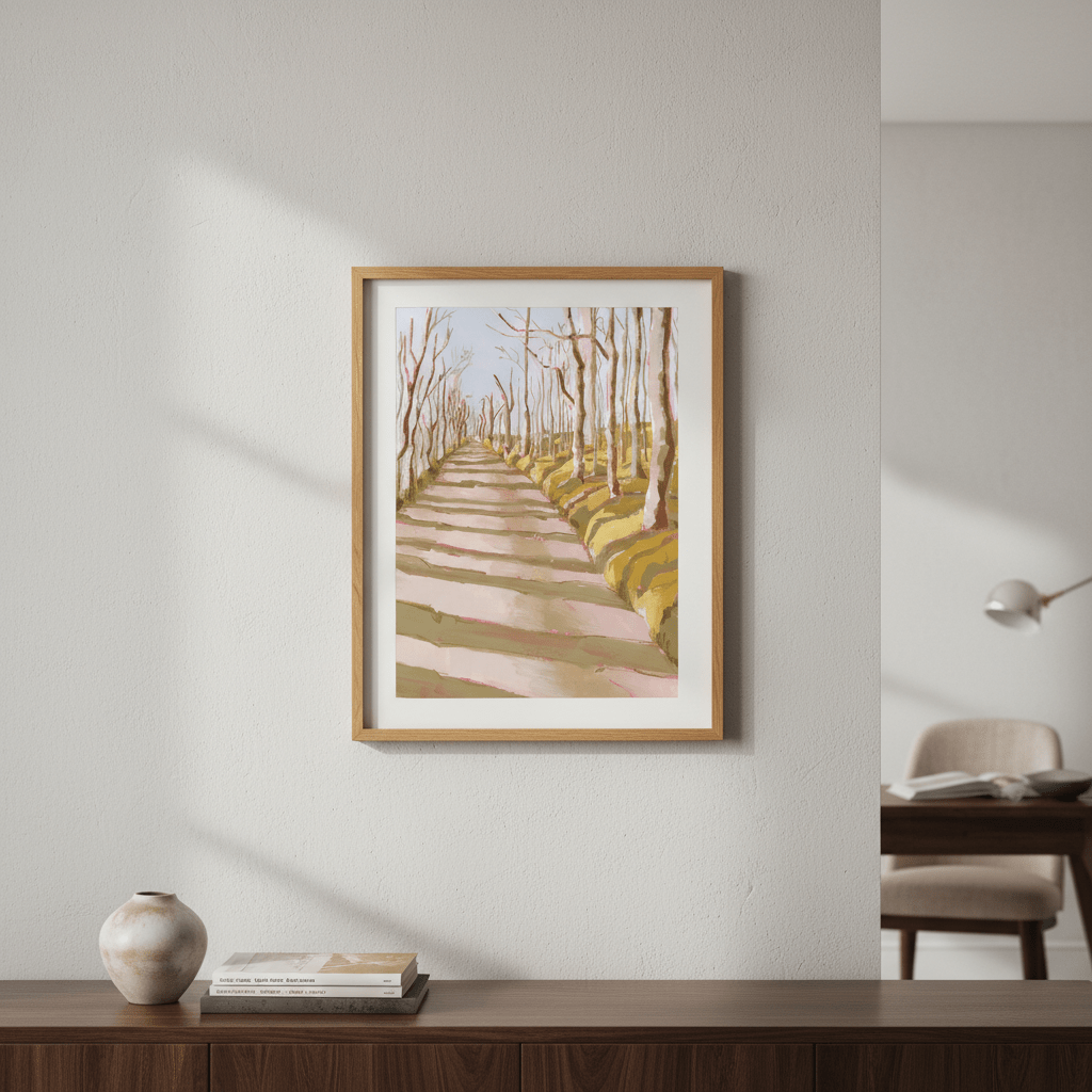 Forest Path by Lucrecia Caporale wall - art - picture - poster
