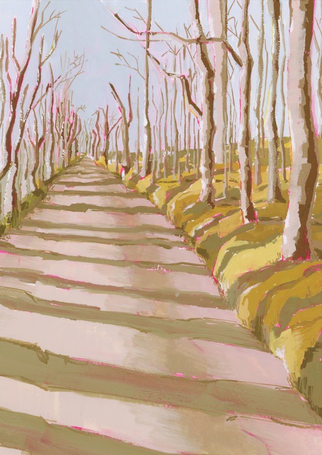 Forest Path by Lucrecia Caporale