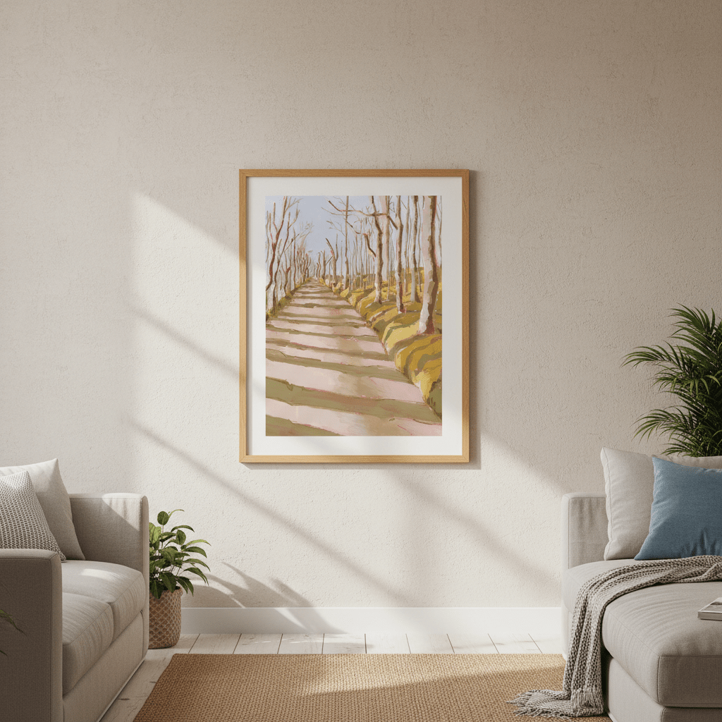 Forest Path by Lucrecia Caporale wall - art - picture - poster