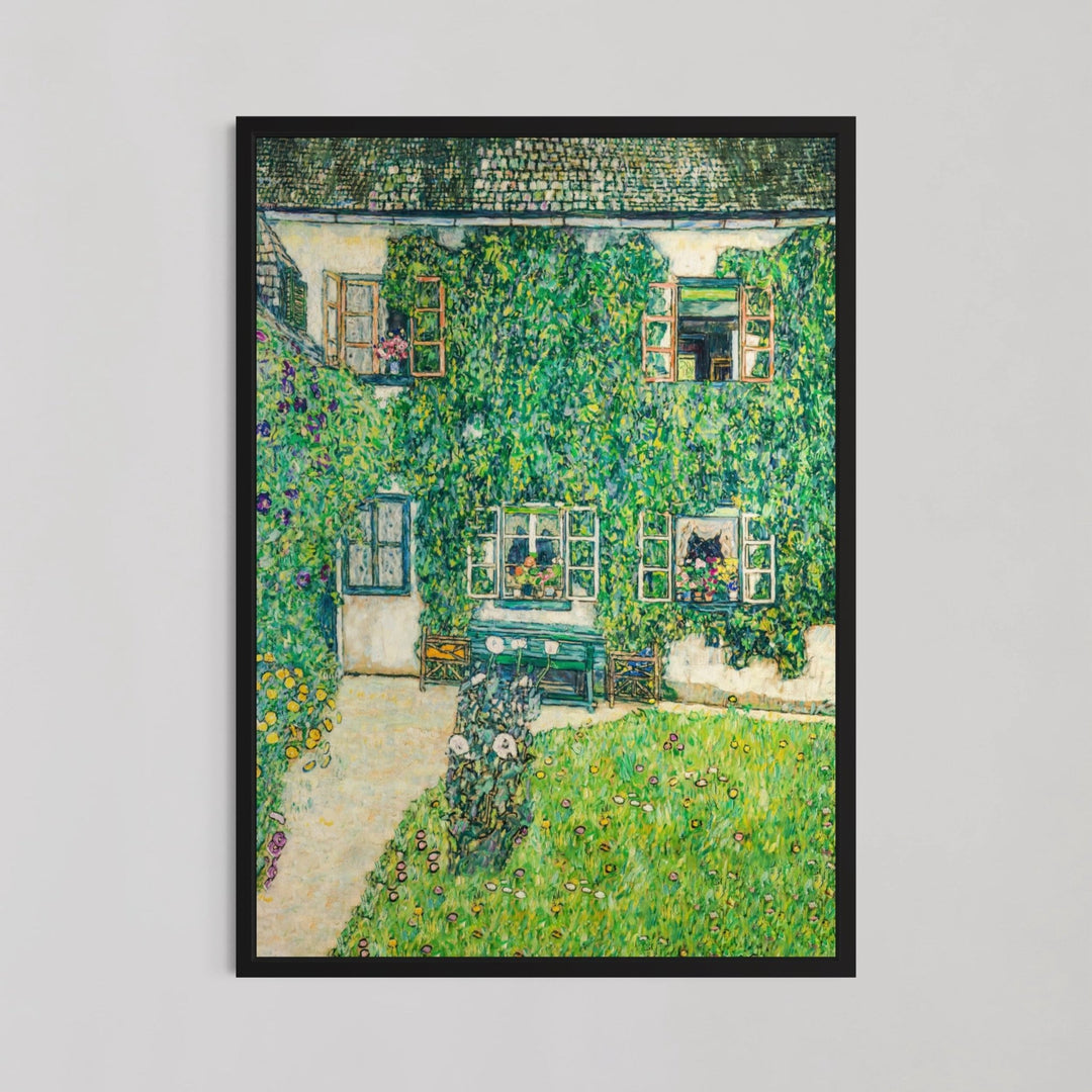 Forester’s House in Weissenbach II Wall Art by Gustav Klimt - Style My Wall