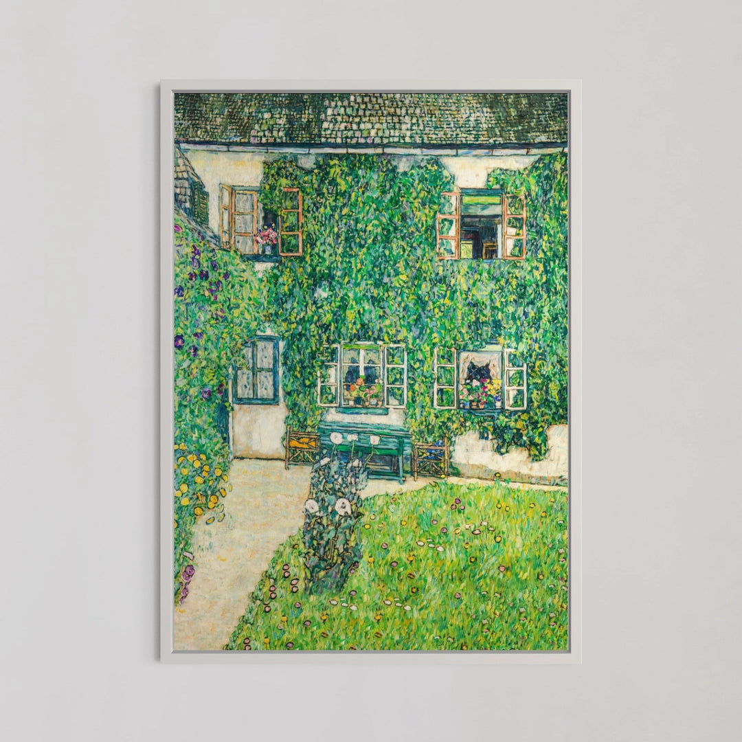 Forester’s House in Weissenbach II Wall Art by Gustav Klimt - Style My Wall