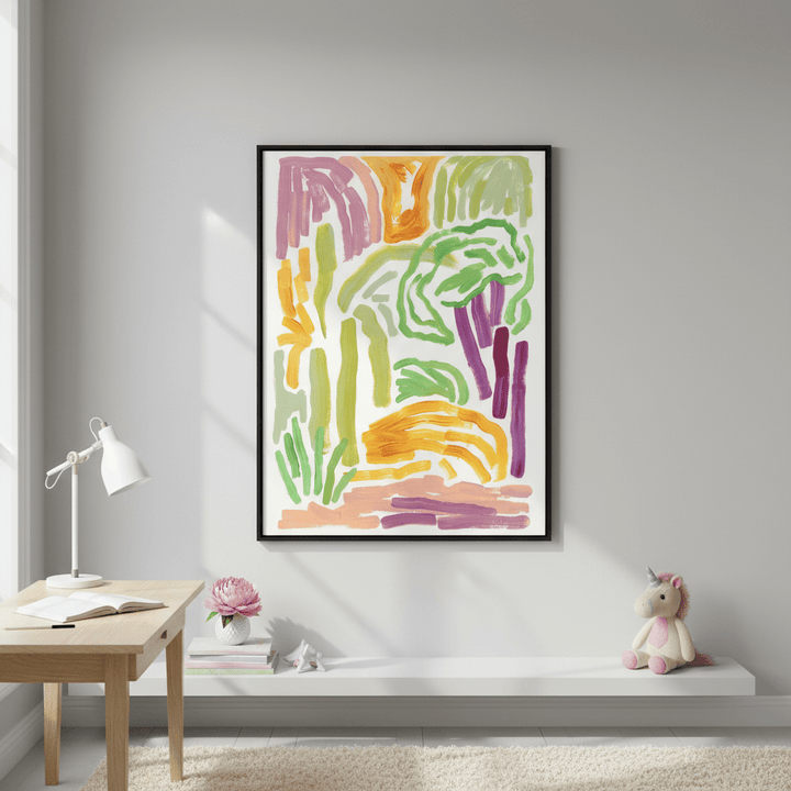 Form and Color by Josefina Preumayr wall - art - picture - poster
