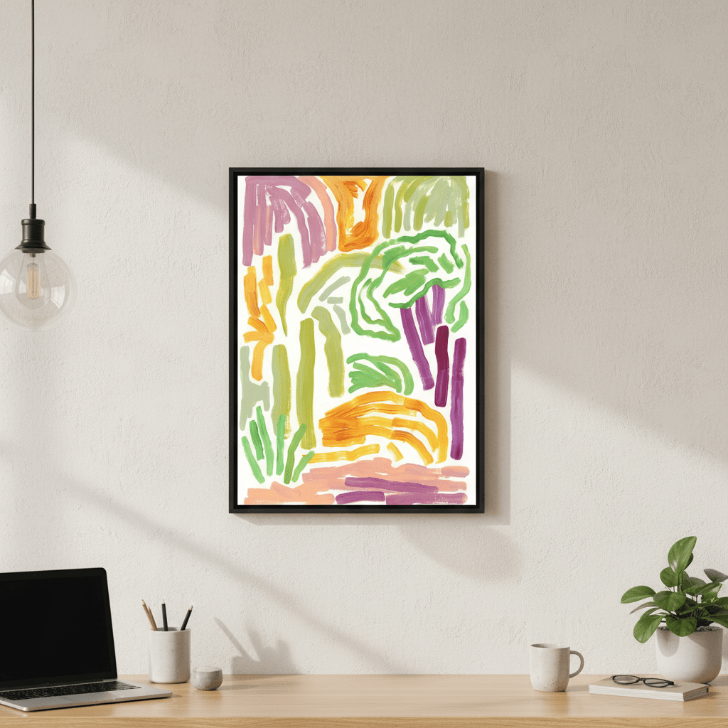 Form and Color by Josefina Preumayr wall - art - picture - poster