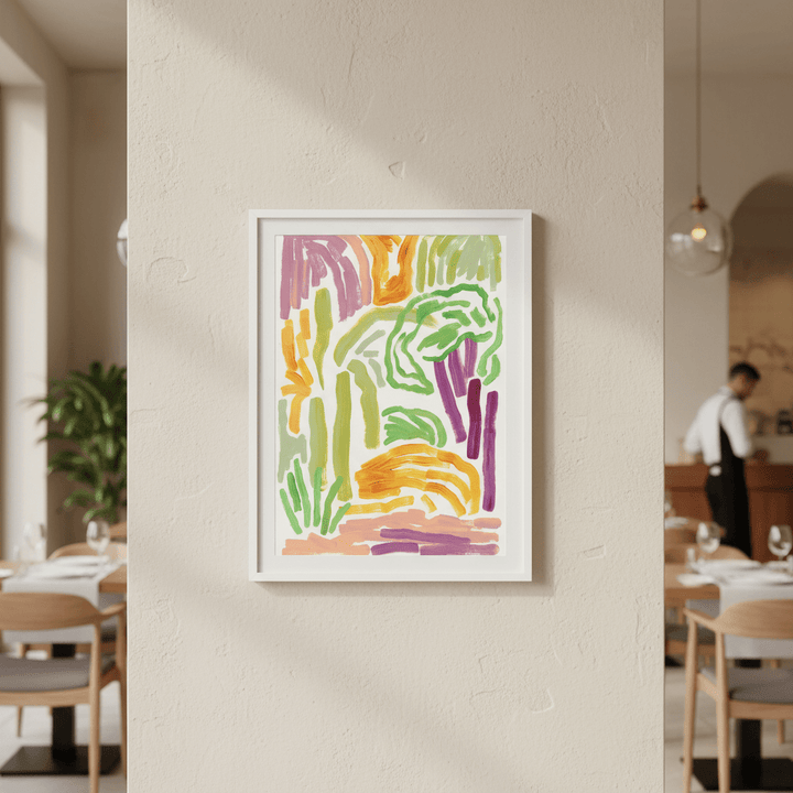 Form and Color by Josefina Preumayr wall - art - picture - poster