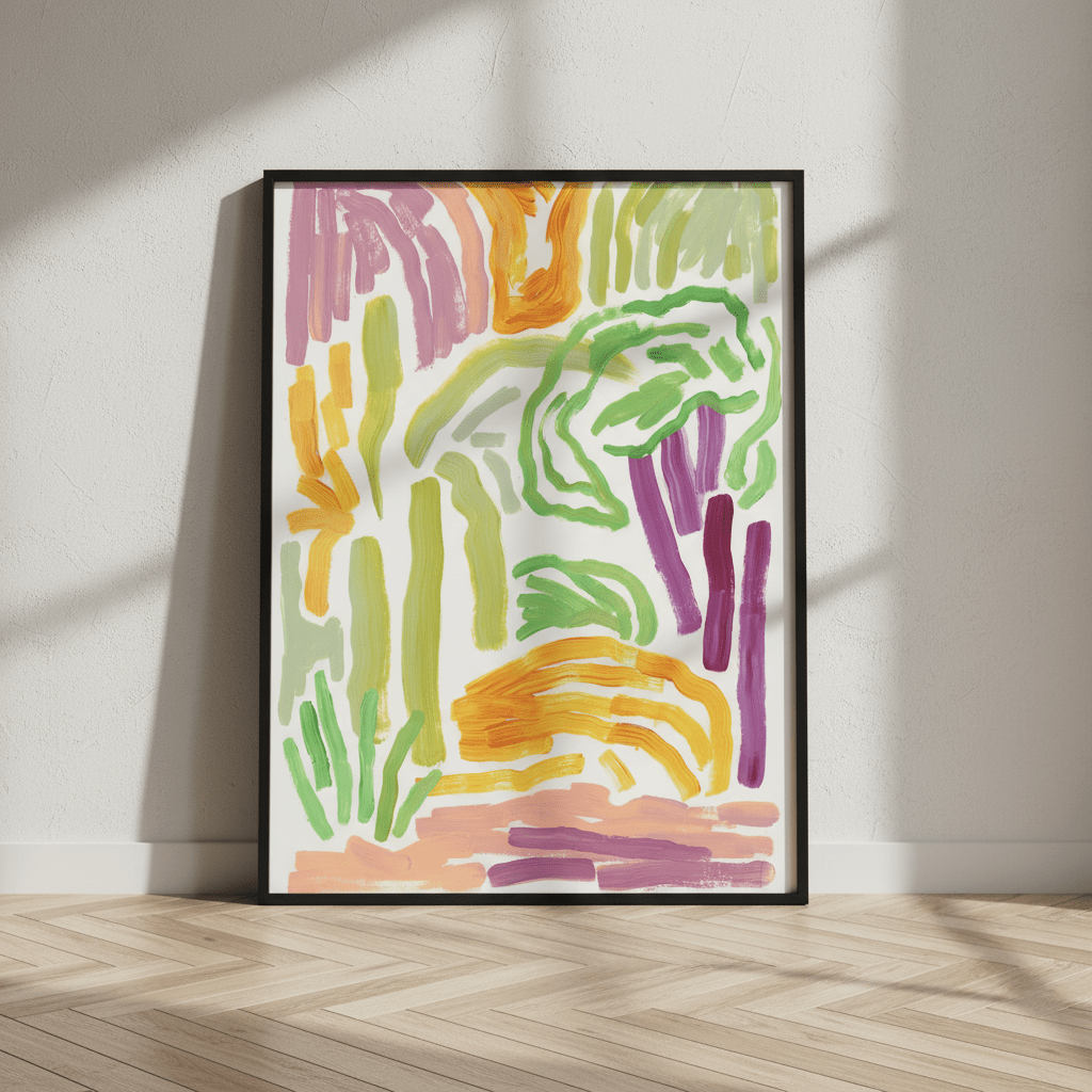 Form and Color by Josefina Preumayr wall - art - picture - poster