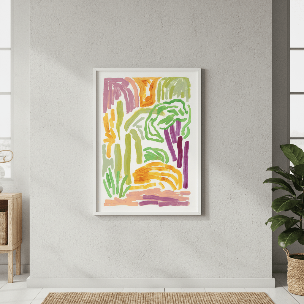 Form and Color by Josefina Preumayr wall - art - picture - poster