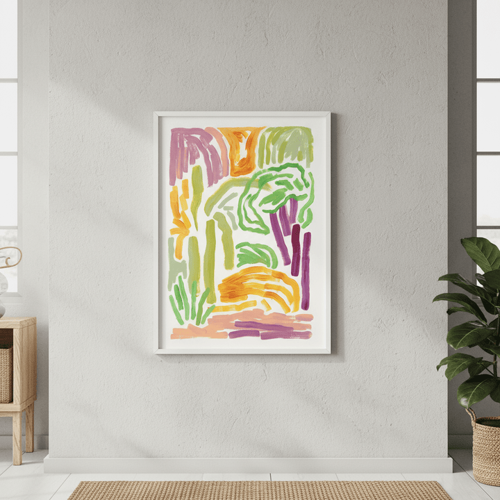 Form and Color by Josefina Preumayr wall - art - picture - poster
