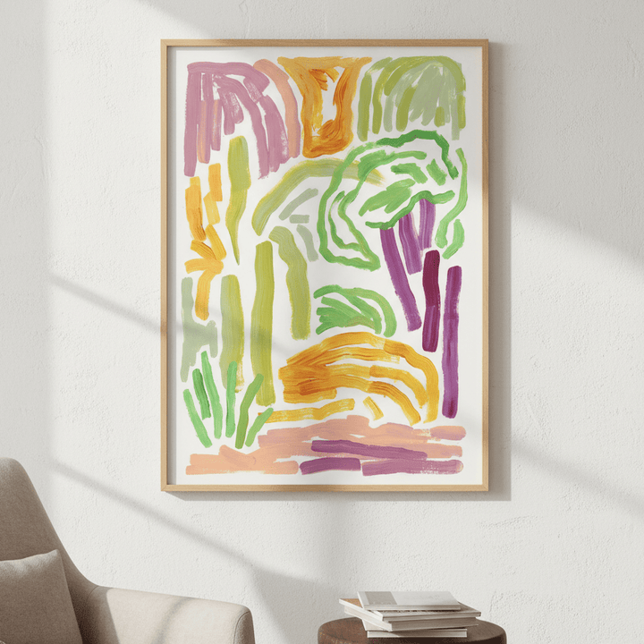 Form and Color by Josefina Preumayr wall - art - picture - poster