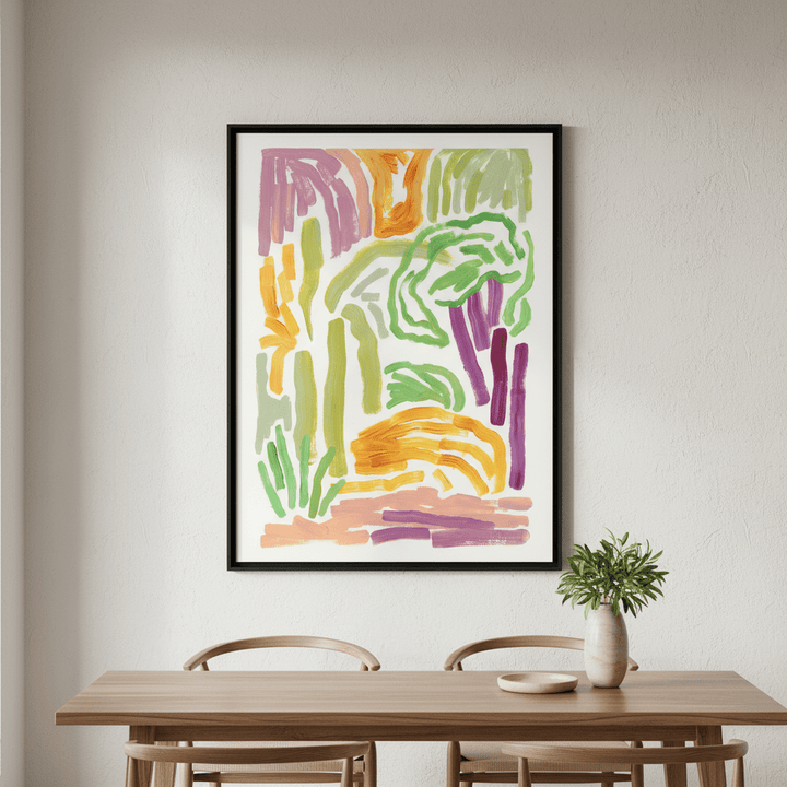 Form and Color by Josefina Preumayr wall - art - picture - poster