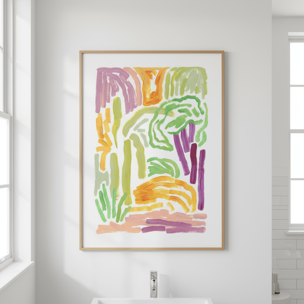 Form and Color by Josefina Preumayr wall - art - picture - poster