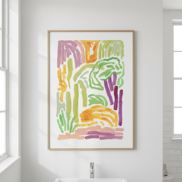 Form and Color by Josefina Preumayr wall - art - picture - poster