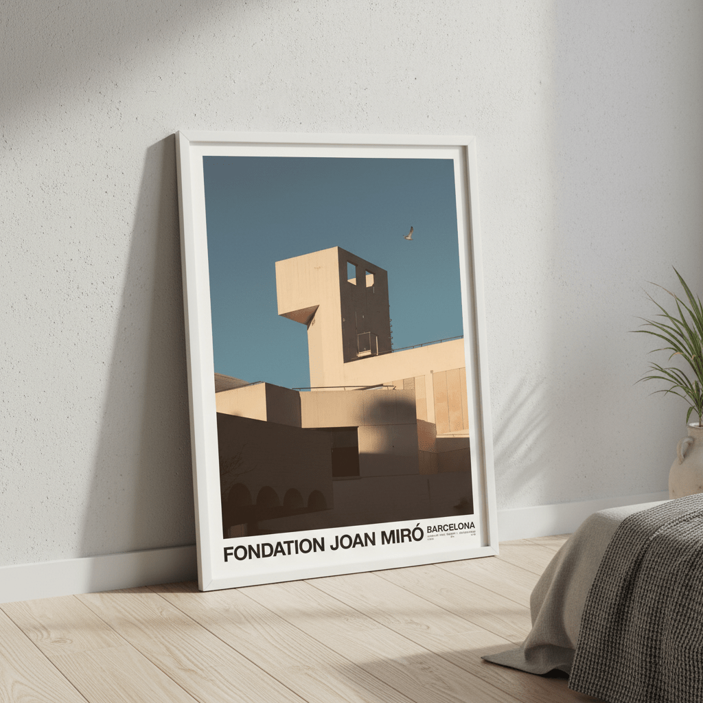 Foundation Juan Miro by Florent Bodart wall - art - picture - poster