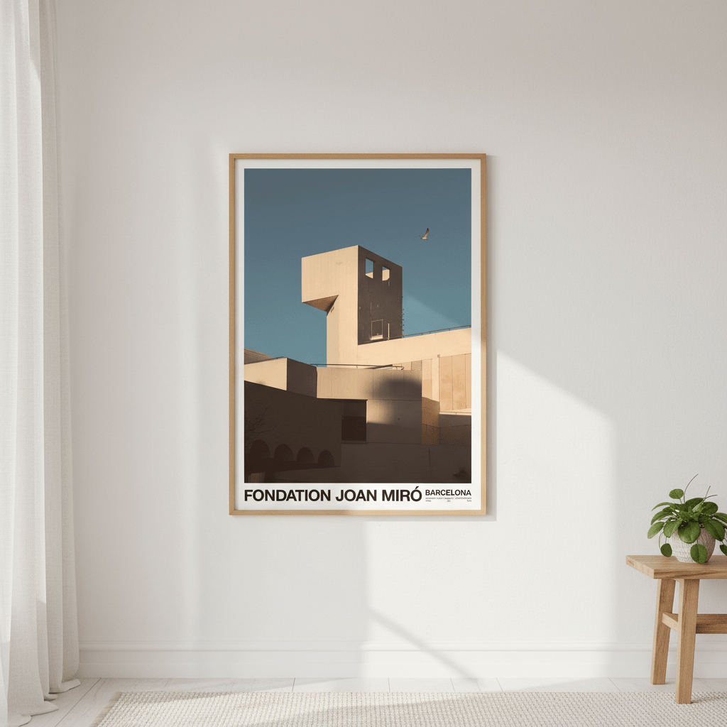 Foundation Juan Miro by Florent Bodart wall - art - picture - poster
