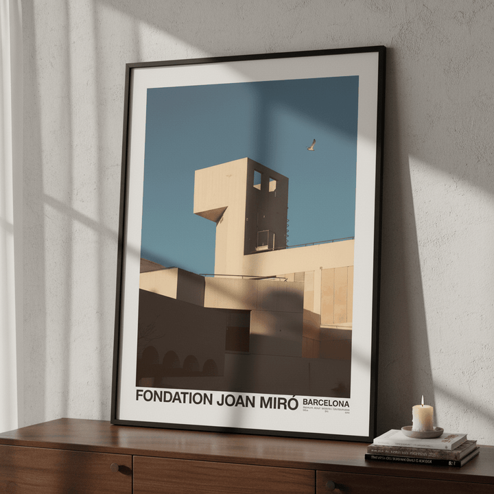 Foundation Juan Miro by Florent Bodart wall - art - picture - poster