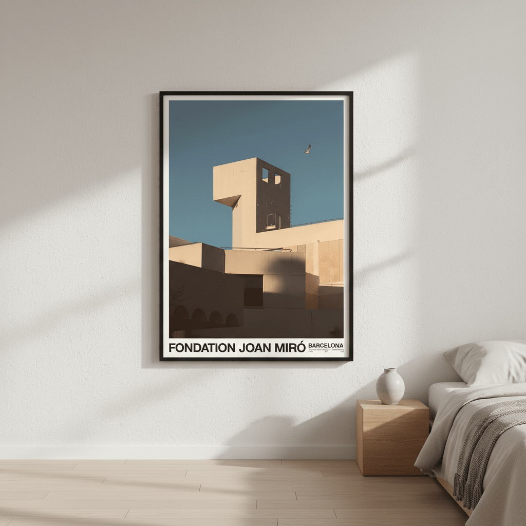 Foundation Juan Miro by Florent Bodart wall - art - picture - poster