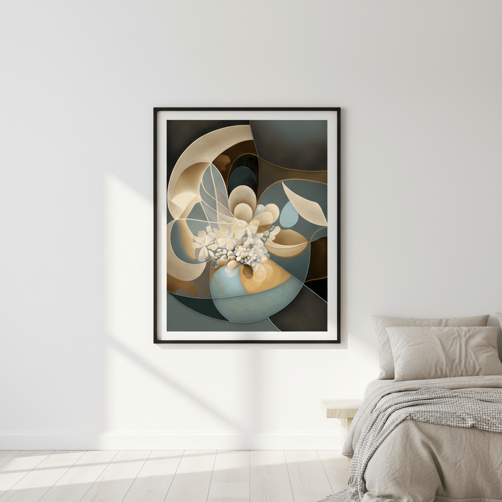 Fractal Depths by Bella Eve wall - art - picture - poster