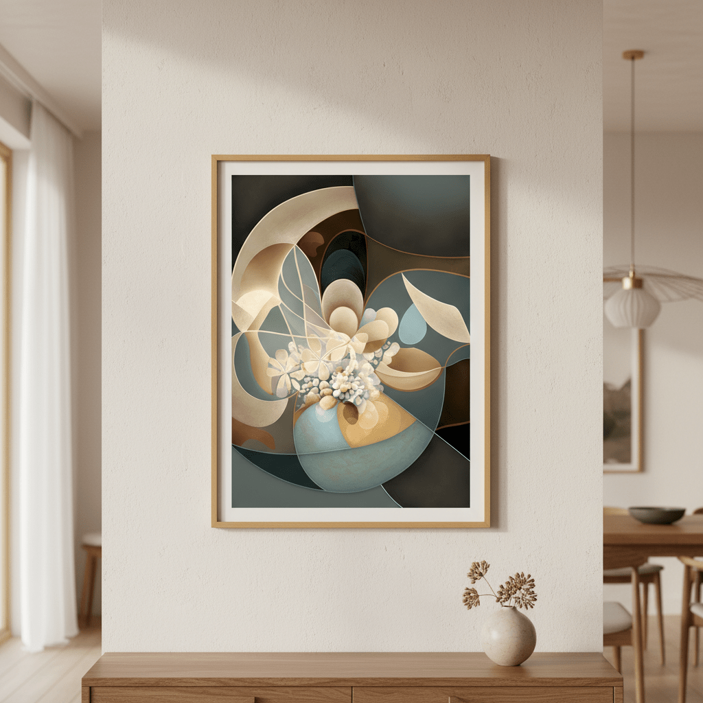 Fractal Depths by Bella Eve wall - art - picture - poster