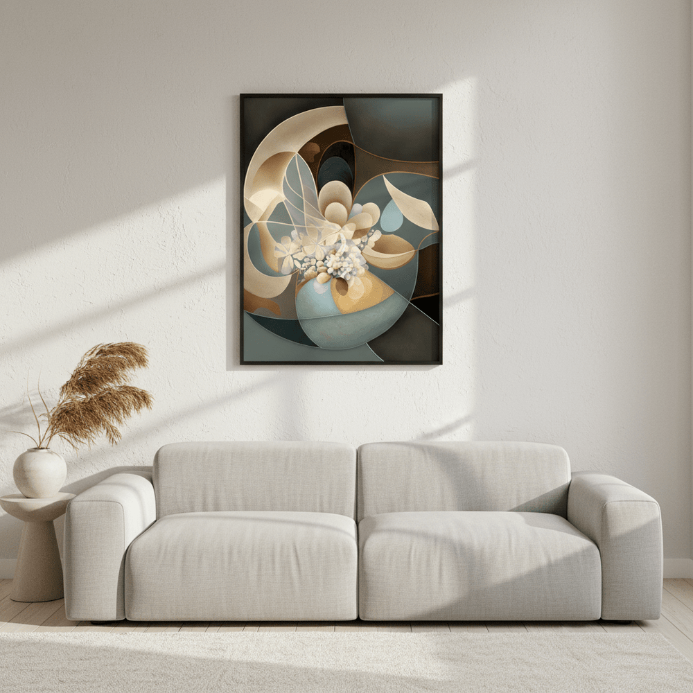 Fractal Depths by Bella Eve wall - art - picture - poster