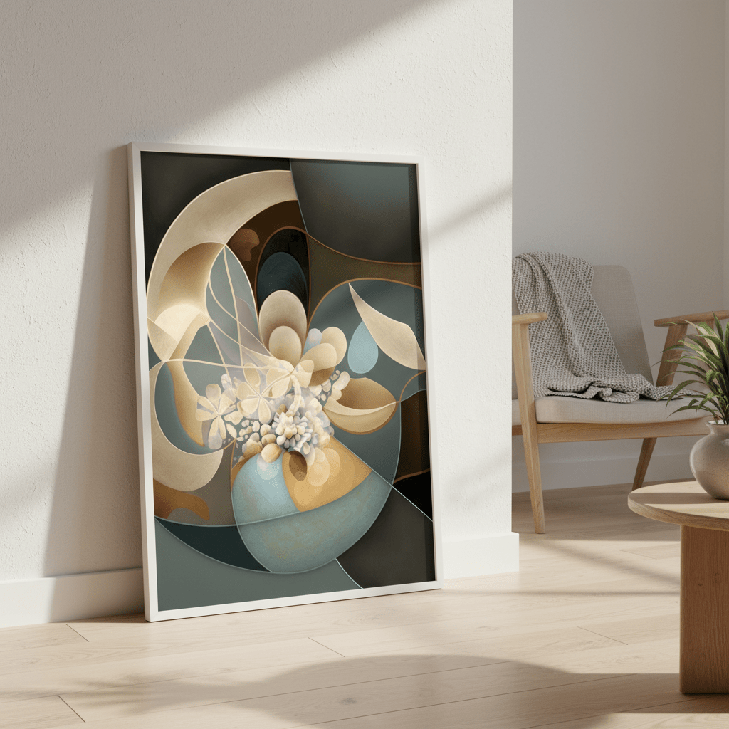 Fractal Depths by Bella Eve wall - art - picture - poster