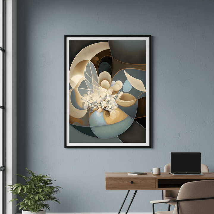 Fractal Depths by Bella Eve wall - art - picture - poster