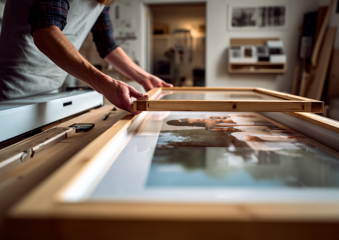 We Print & Handcraft Your Piece