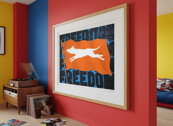 Freedom Flag By Ismed Rizal | Art & Canvas Print