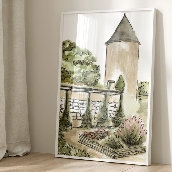 French Garden by Josephine Wianto