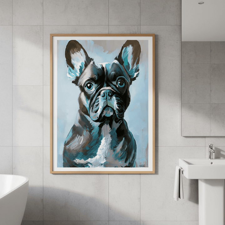 Frenchie by Inkheart Designs wall - art - picture - poster
