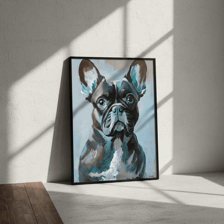 Frenchie by Inkheart Designs wall - art - picture - poster